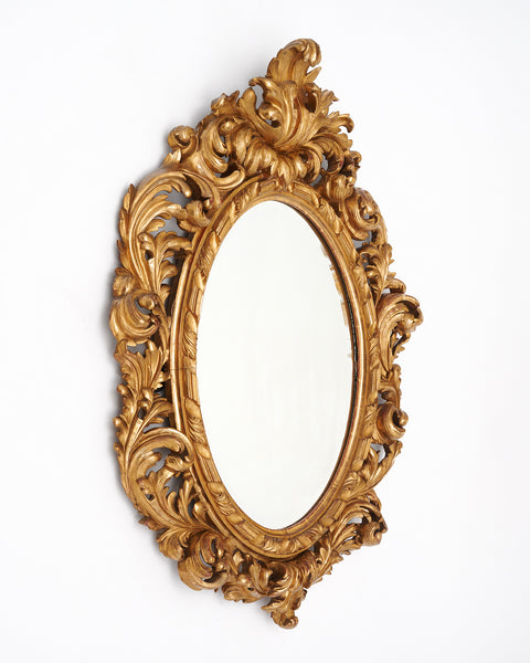 Napoleon III French Gold Mirror, Circa 1880 – Jean-Marc Fray