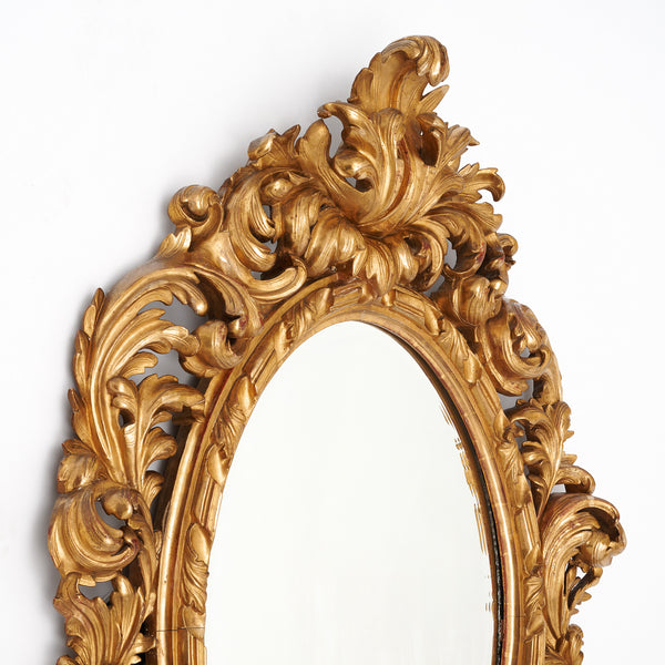 Napoleon III French Gold Mirror, Circa 1880 – Jean-Marc Fray