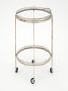 French Antique Petite Bar Cart