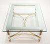 Bronze and Chrome Coffee Table by Maison Raphael