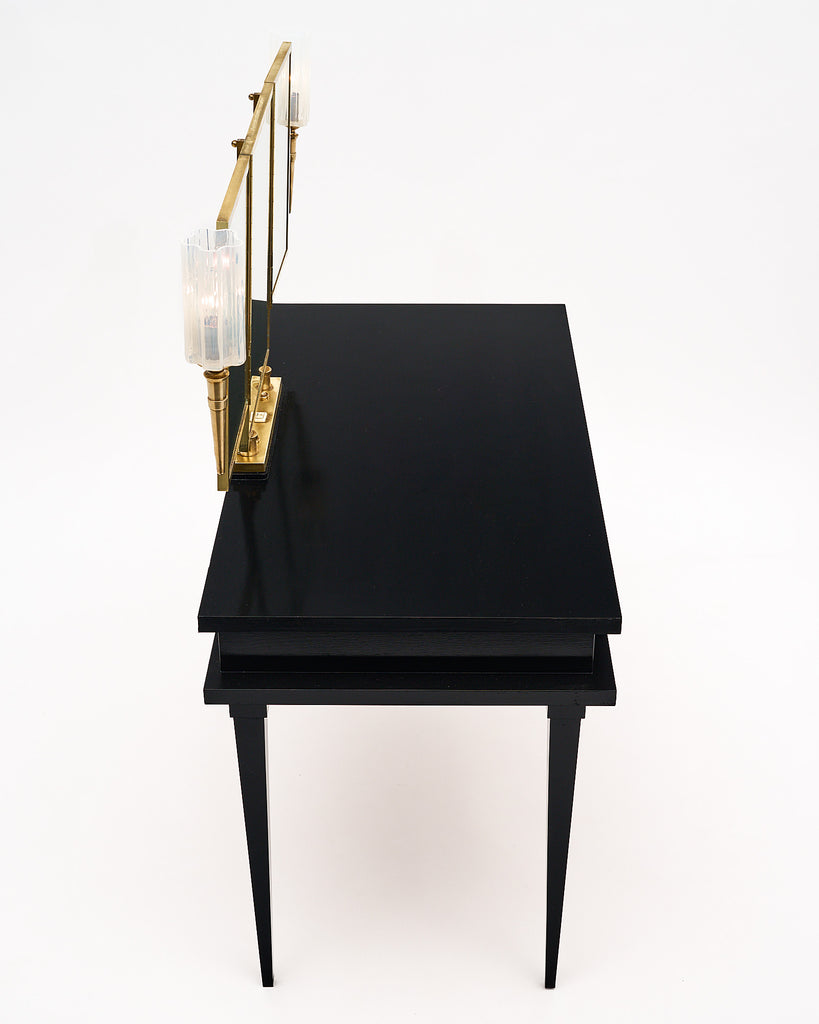 Vintage French Vanity in the Manner of Jacques JeanMarc Fray