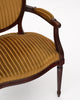 Velvet Louis XVI Style Antique French Chair