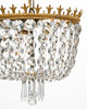 Pair of French Antique Crystal Chandeliers