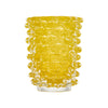 Yellow Murano Glass Rostrate Vase