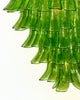 Green Murano Glass “Selle” Chandelier