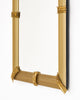 Venetian Murano Glass Gold  “Rigadin” Mirror