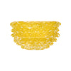 Yellow Murano Glass Rostrate Bowl