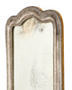 Silver Leafed Antique French Mirror