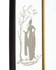 French Engraved Mirror - ON HOLD