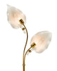 Murano Glass Leaf Floor Lamp