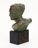 French Art Deco Period Bronze Jean Mermoz Bust