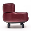 Italian Leather Armchairs by Cassina