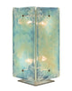 Vintage Murano Glass Modernist Iridescent Lamps