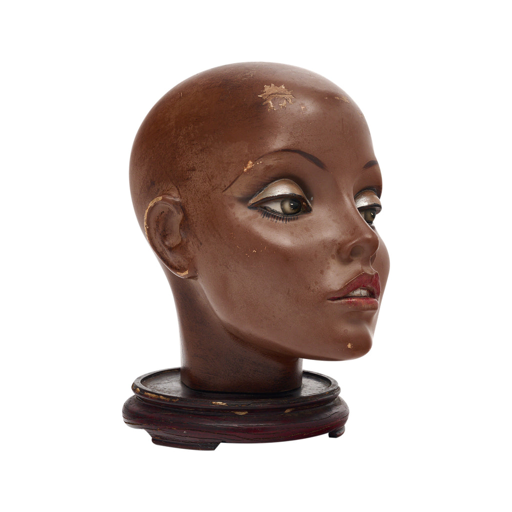 Vintage French Mannequin Head – Jean-Marc Fray French Antiques