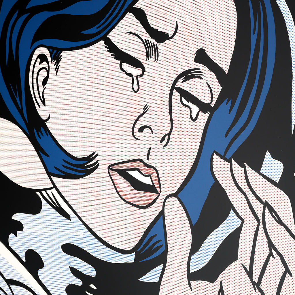 Roy Lichtenstein Drowning Girl New York MoMA Print Jean Marc Fray Roy lichtenstein drowning girl new york moma print jean marc fray