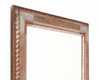 Antique Silver and Copper Leafed Mirror