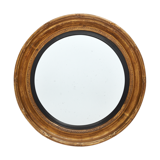 French Antique Circular Mirror