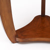 Art Deco Blond Walnut Gueridon