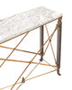 French Empire Console Table with Marble