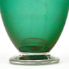 Murano Glass Green and Avventurina Lamps