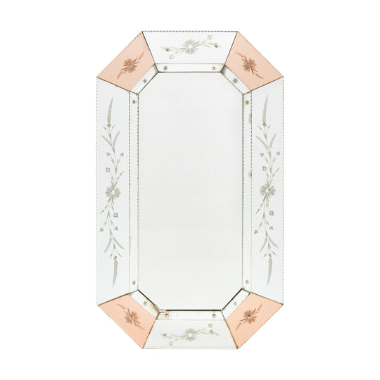 Art Deco Venetian Pareclose Mirror