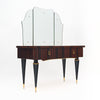 Mid-Century Ebony of Macassar Vanity