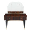 Mid-Century Ebony of Macassar Vanity