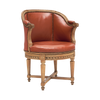 French Louis XVI Swivel  “Bergère”