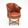 French Louis XVI Swivel  “Bergère”