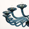 Avio Blue Murano Glass Chandelier, In Stock - on hold