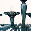 Avio Blue Murano Glass Chandelier, In Stock - on hold