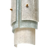 Murano Glass Layered Scavo Sconces
