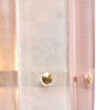 Murano Glass Striped Pink Sconces, In Stock