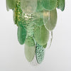 Murano Glass Textured Green Chandelier