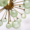 Murano Glass Green Globe Sputnik