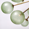 Murano Glass Green Globe Sputnik
