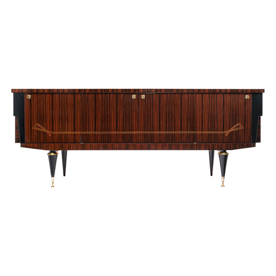 French Mid-Century Macassar Buffet