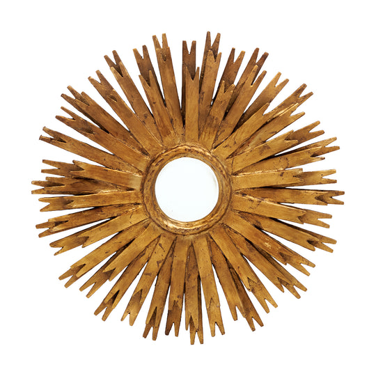 Spanish Vintage Sunburst Mirror