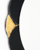 Gold and Black Petal Mirror
