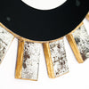 Glass Covered Vintage Sunburst Mirror