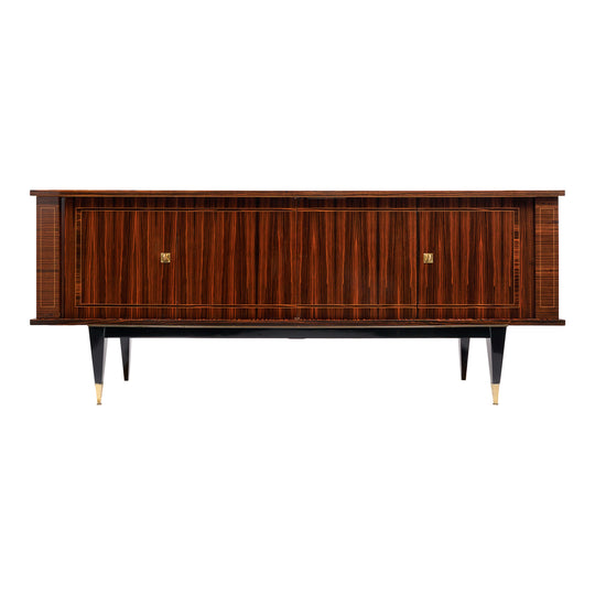French Macassar Mid-Century Buffet