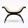 French Art Deco Curule Bench