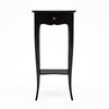 Petite French Ebonized Side Table