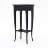 Petite French Ebonized Side Table