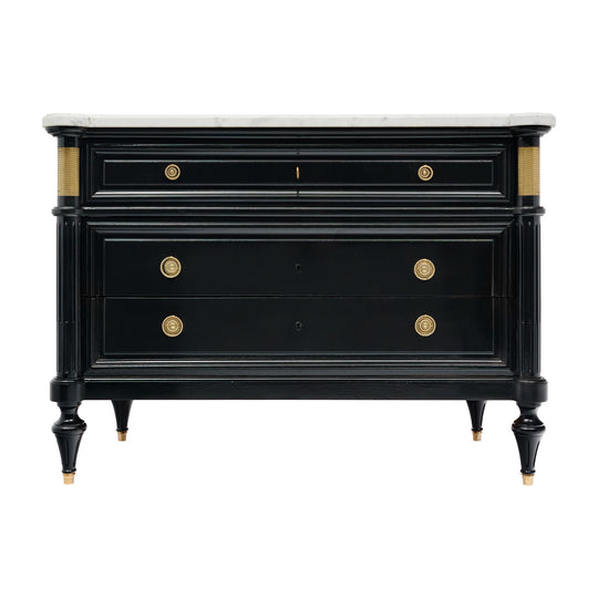 Louis XVI Ebonized Chest of Drawers