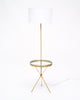 French Art Deco Tripod Floor Lamp