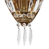 Antique French Crystal Sconces