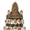 Antique French Crystal Sconces