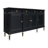 Ebonized Louis XVI Antique French Buffet