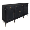 Ebonized Louis XVI Antique French Buffet